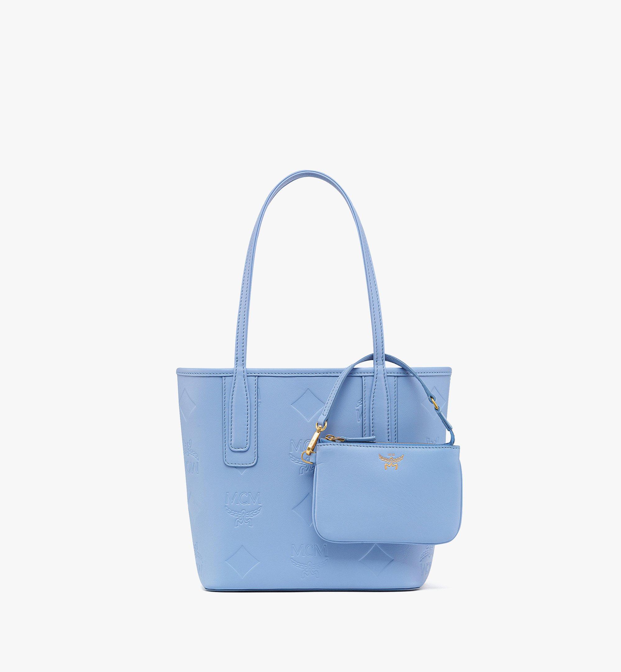 Mcm blue sale bag